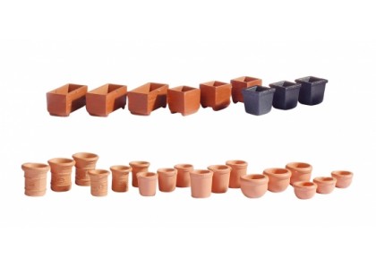 Set ghivece de flori - H0 Noch 14885